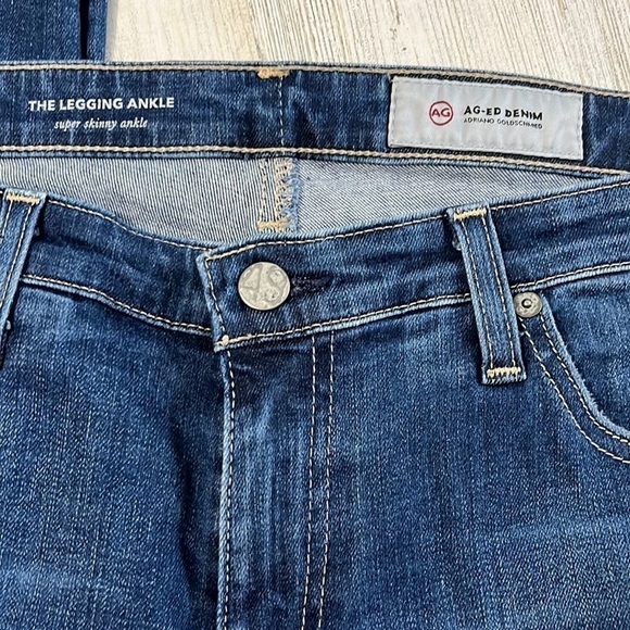 AG Adriano Goldschmied The Legging Ankle Jeans Size 31 - Picture 7 of 12